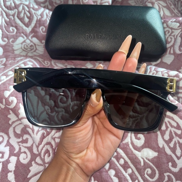 BALENCIAGA WOMEN'S DYNASTY SQUARE SUNGLASSES - Picture 5 of 9